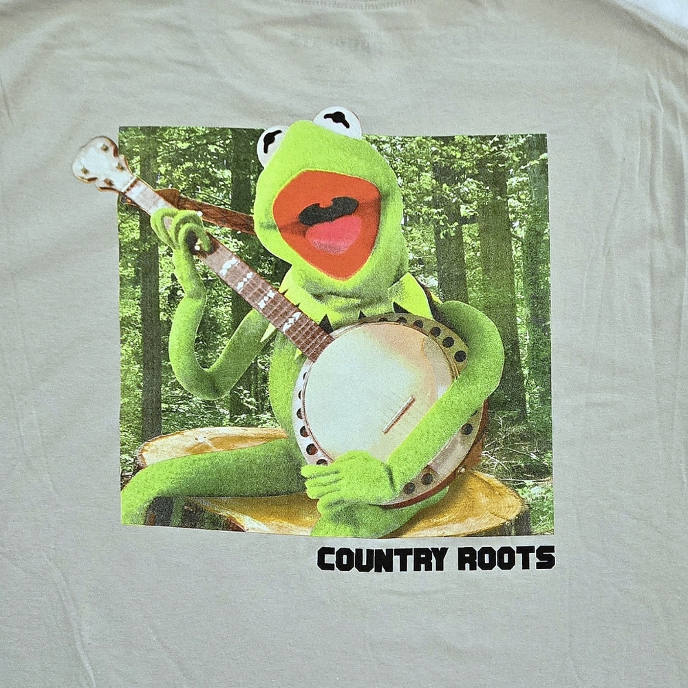 Muppets Kermit the Frog🐸 "Country Roots" Graphic Tee👕 - Picture 10 of 12